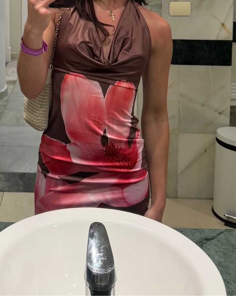 Princess Polly Halter Neck Dress  - Image 3