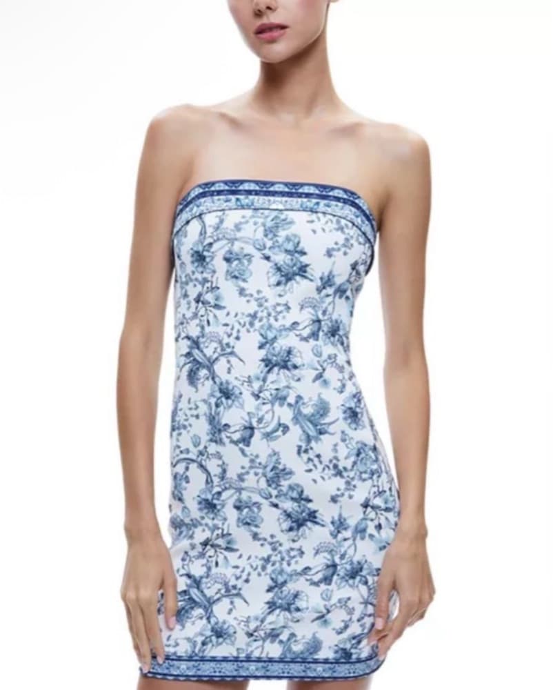Alice & Olivia Floral Minidress - Image 3