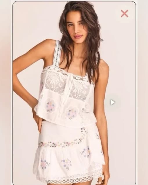 LoveShackFancy Sobia Tank - Image 3