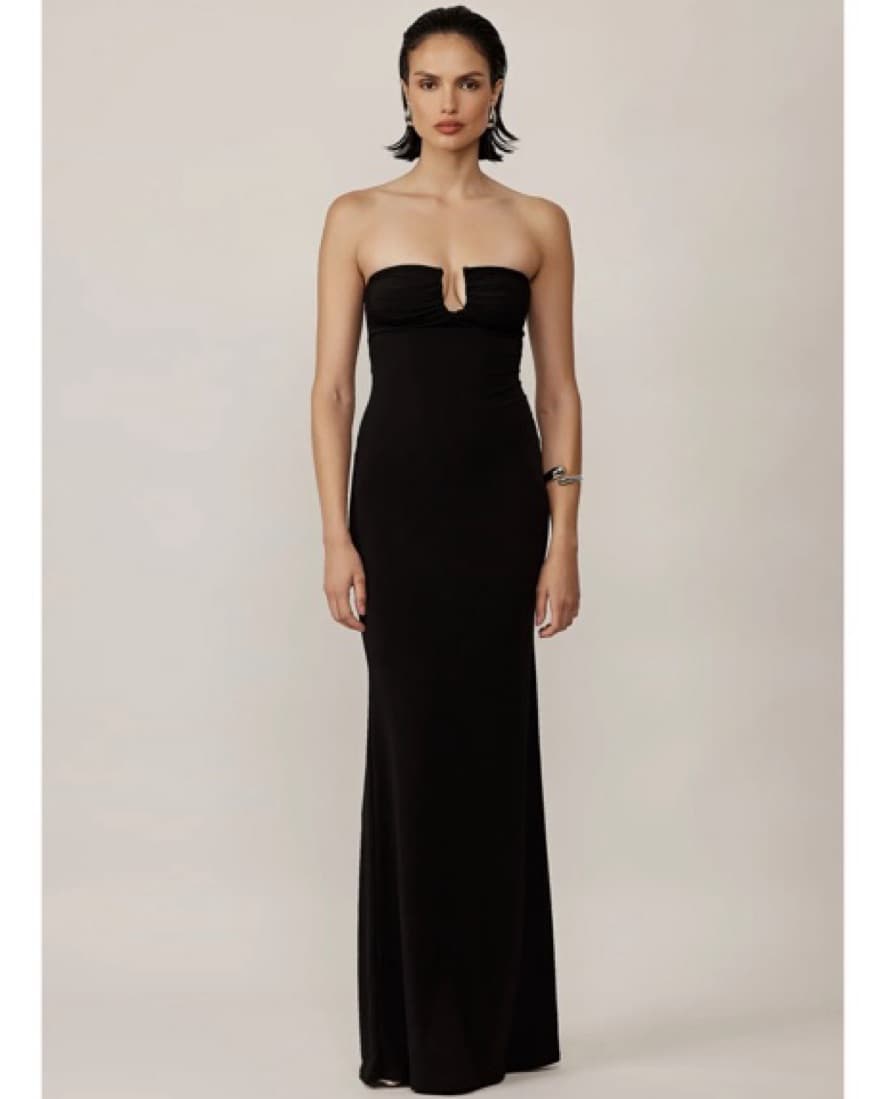 Black Maxi Dress - Image 1