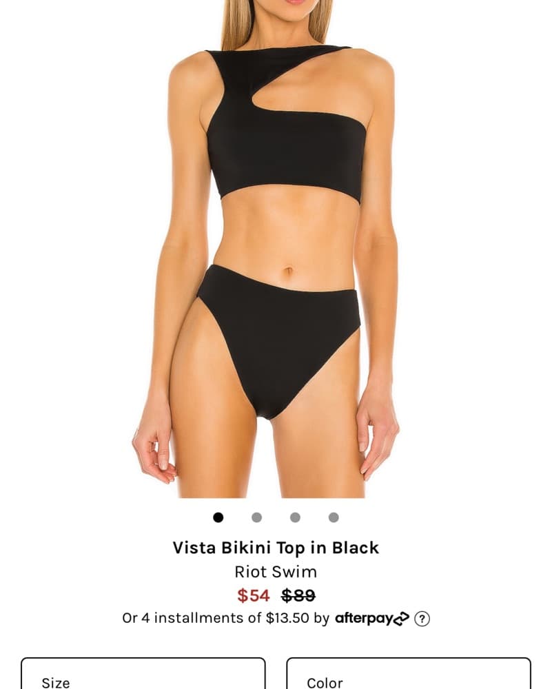 Revolve Black Bikini Set - Image 1