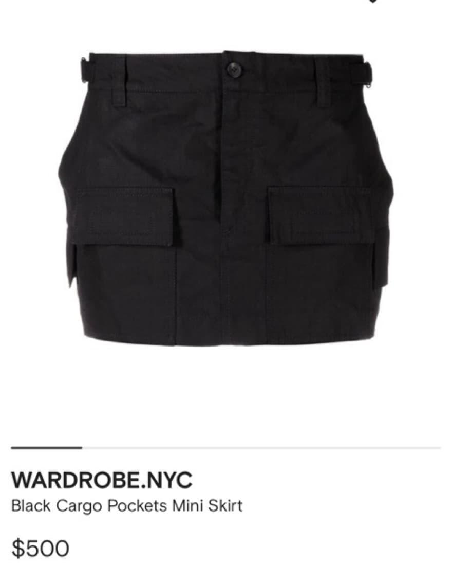 Wadrobe.NYC Cargo Skirt ▪️ - Image 3