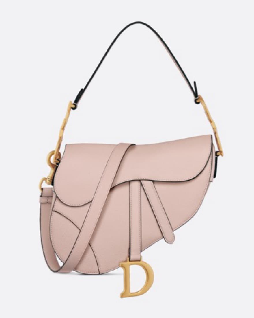 Dior Blush Saddle Bag  - Image 1