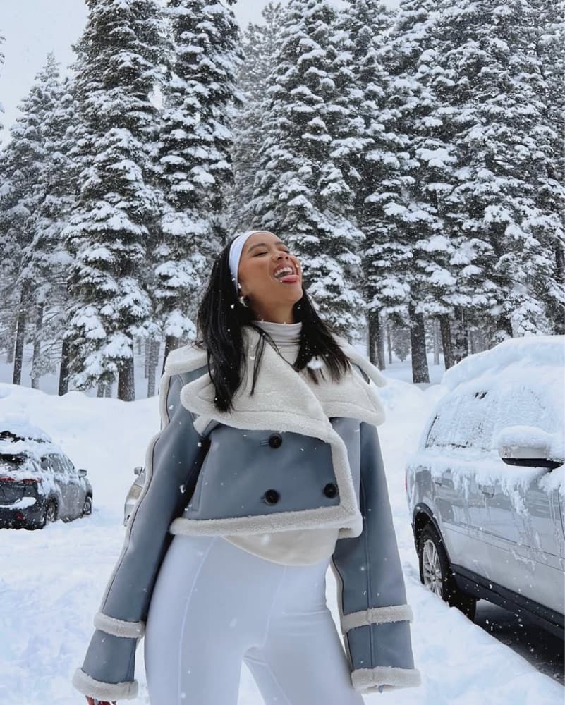 Blue Winter Coat - Image 1