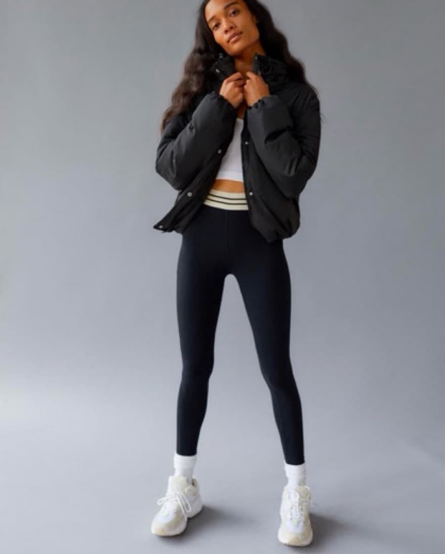 BDG Isla Lightweight Funne Neck Puffer - Image 3