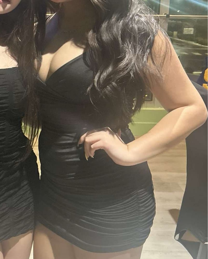 Sleek Black Mini Dress - Image 2