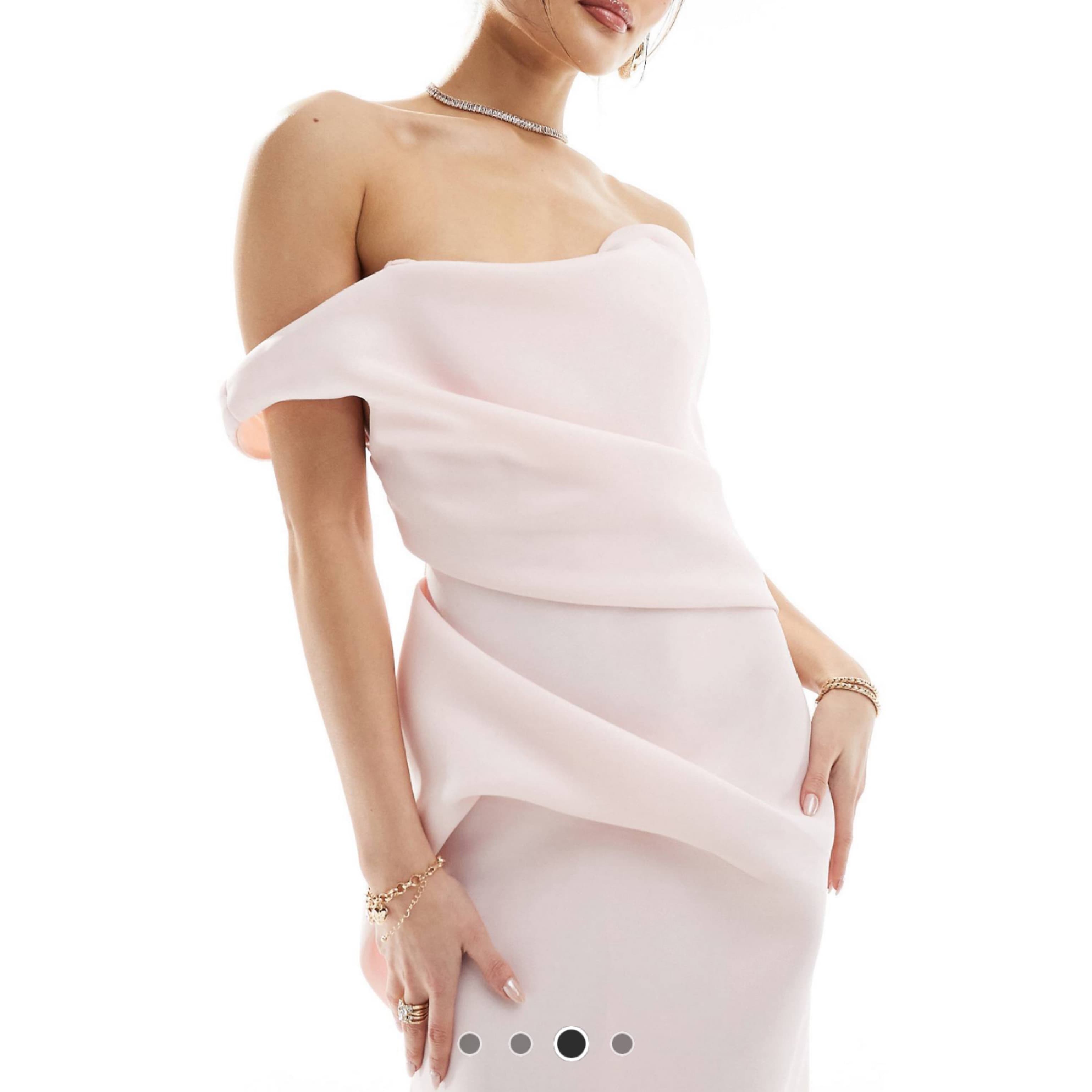 ASOS Design Premium One Shoulder Dress - Image 4