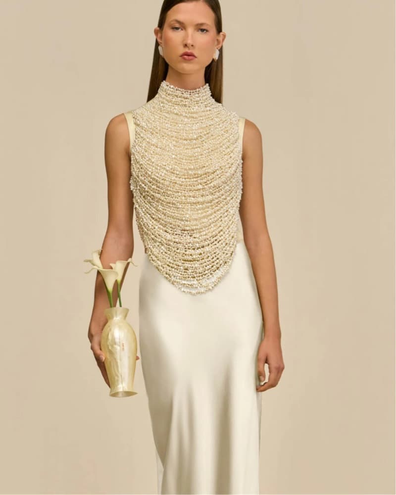 Taraji Top Pearl - S - Image 2