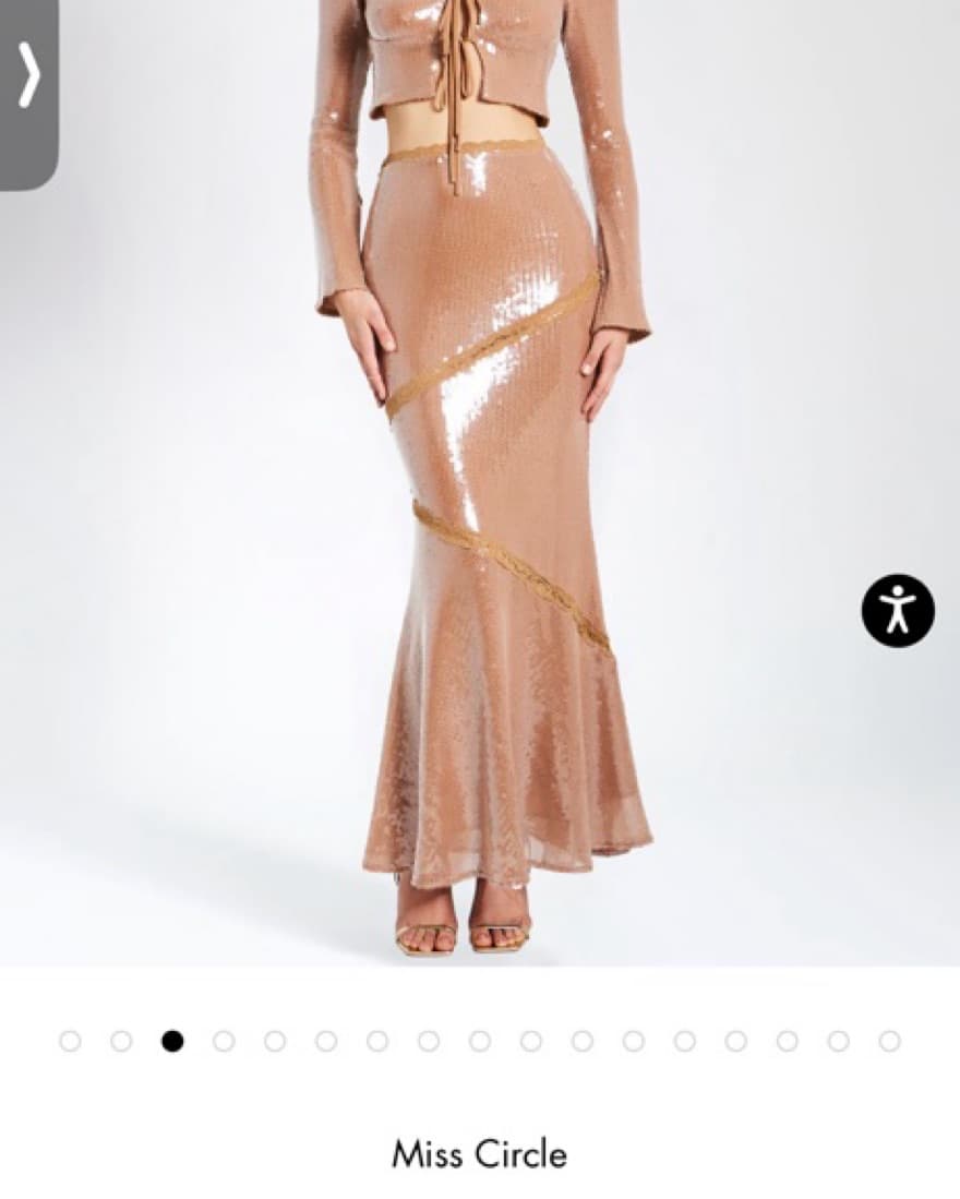 Miss Cirlce Sequince Skirt - Image 2