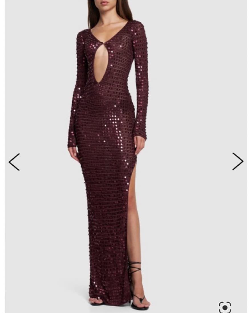 Aya Muse Chyha Sequin Maxi Dress - Image 3