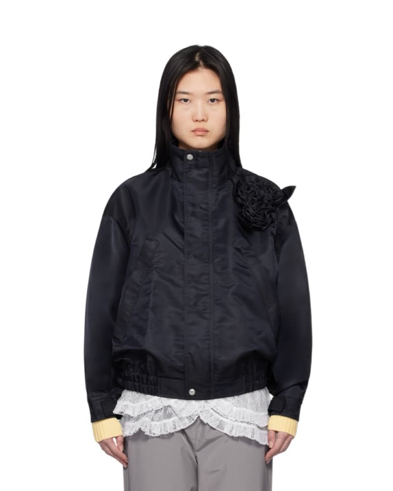 Sandy Liang Carlton Windbreaker Bomber - Image 1