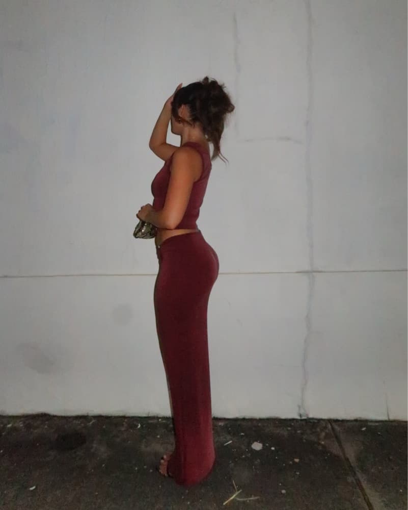 Two Piece Maxi Skirt Set  - Image 1