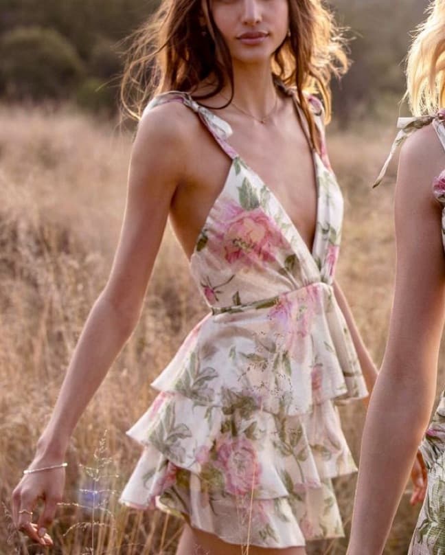 Alice McCall Savatore Mini Floral Dress  - Image 1