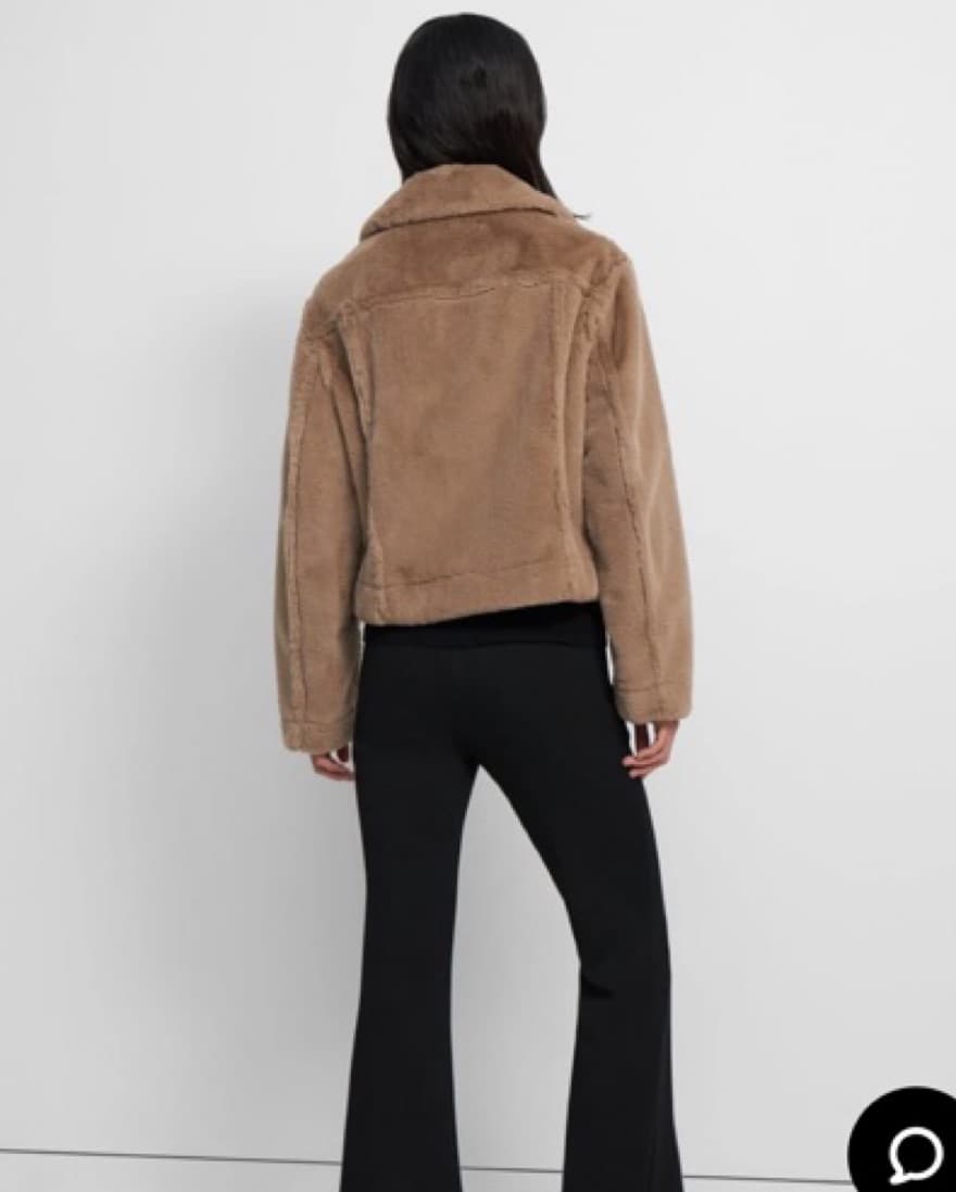 Theory Faux Fur Teddy Jacket - Image 2