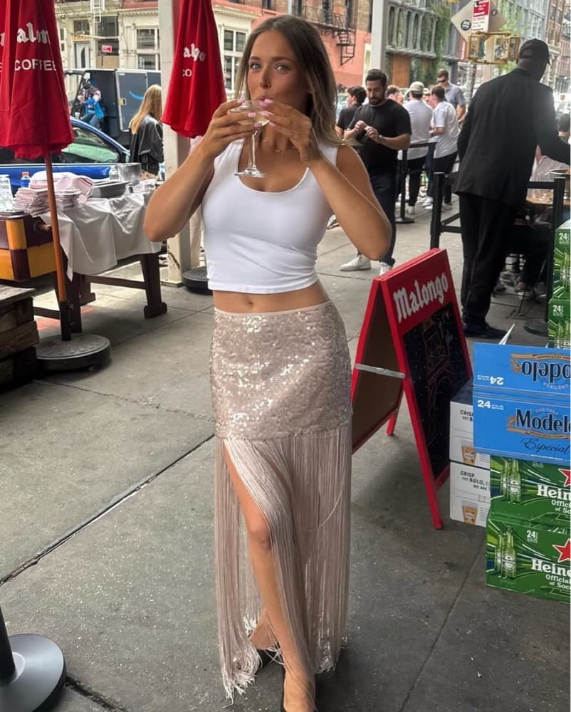  Sequin Maxi Skirt Camila Coelho - Image 3