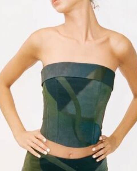 With Jean Multi Corset Top  - Image 1