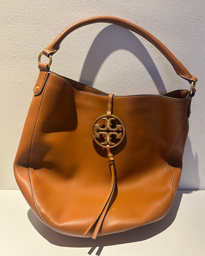 Chic Tan Leather Bag  - Image 1