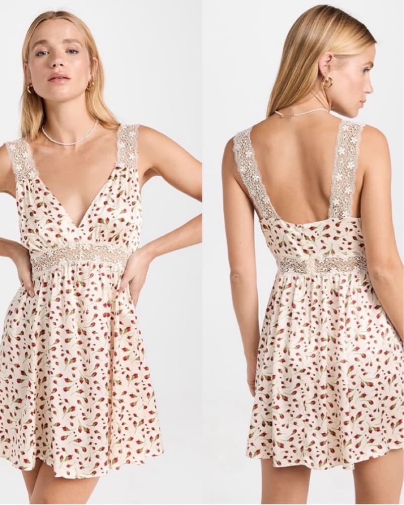 Reformation Floral Dress - Image 1