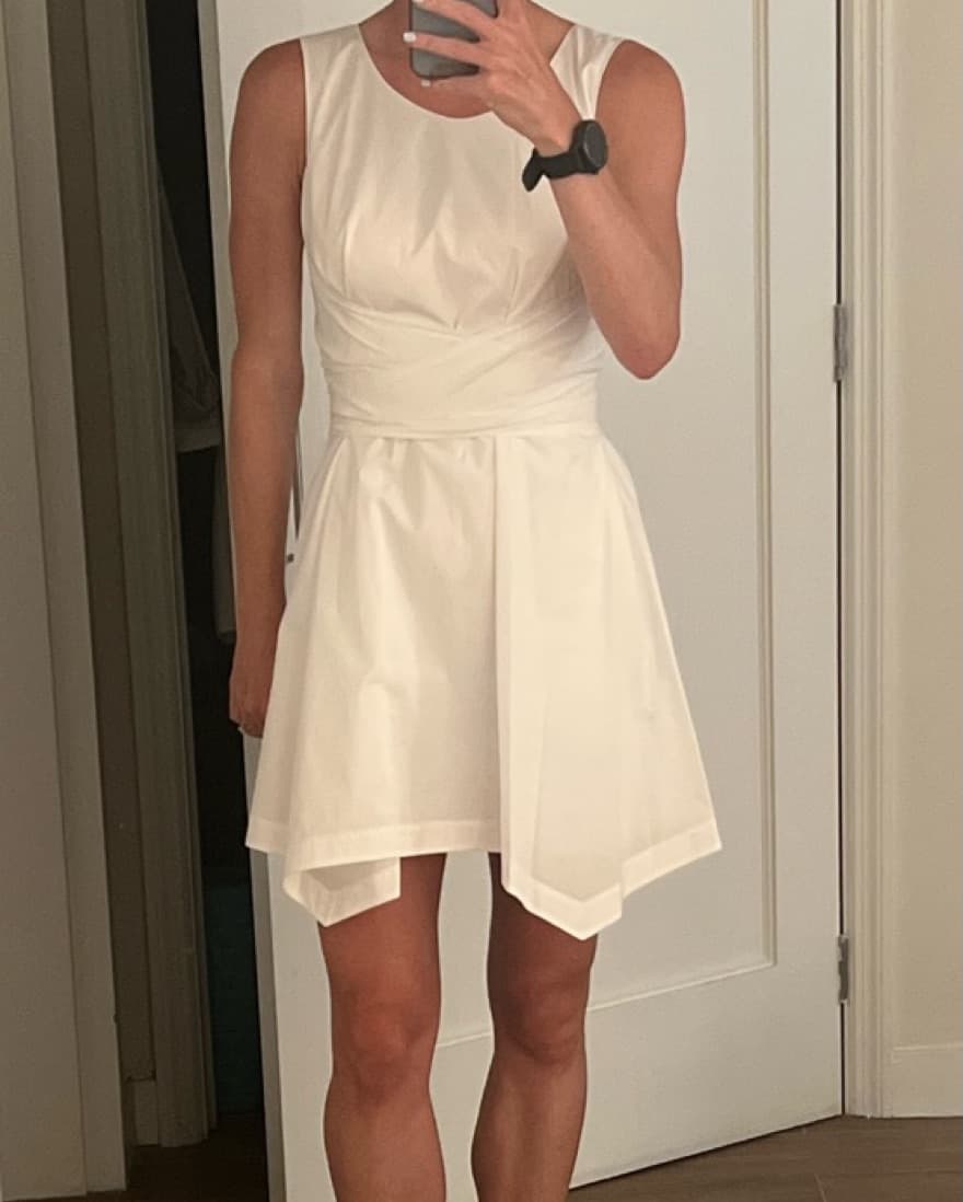 Rebecca Taylor Handkerchief Hem Romper - Image 2