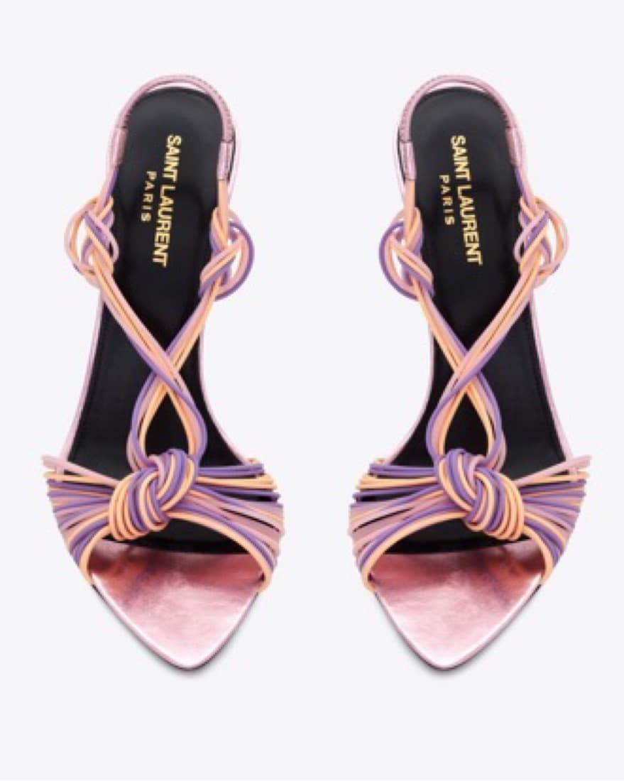 Pink Ysl Sandal - Image 1
