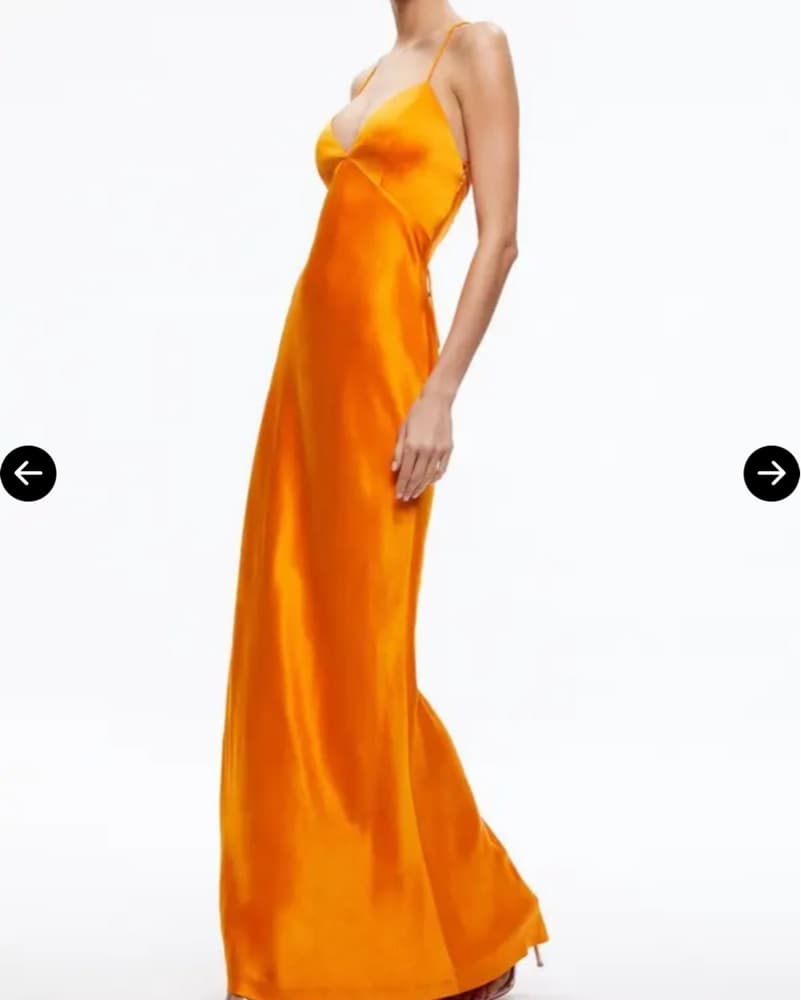 Alice + Olivia Montana Back Lace Up Gown - Image 2