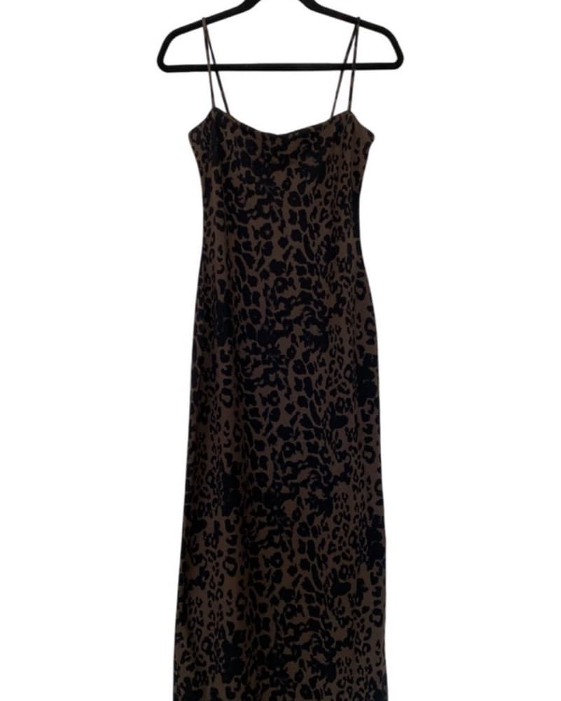Reformation Elsie Leopard Dress - Image 5