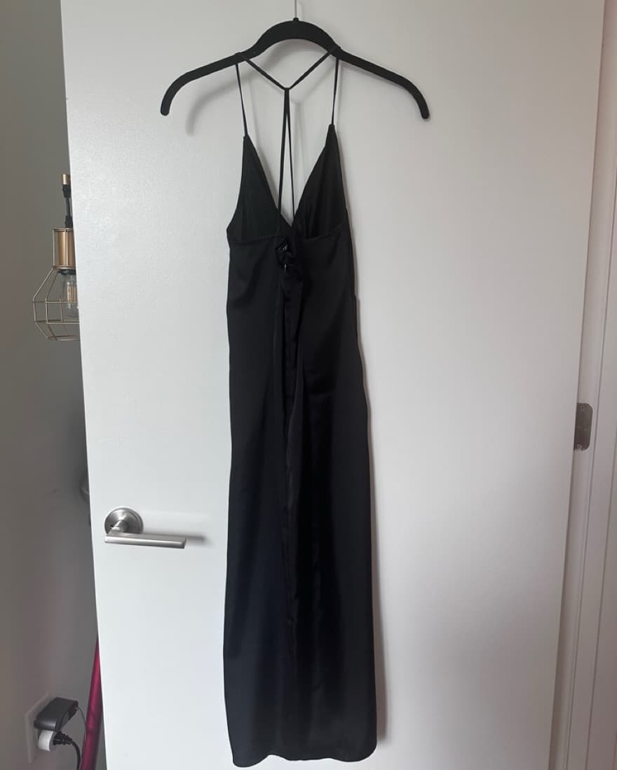 Express Long Black Dress - Image 3