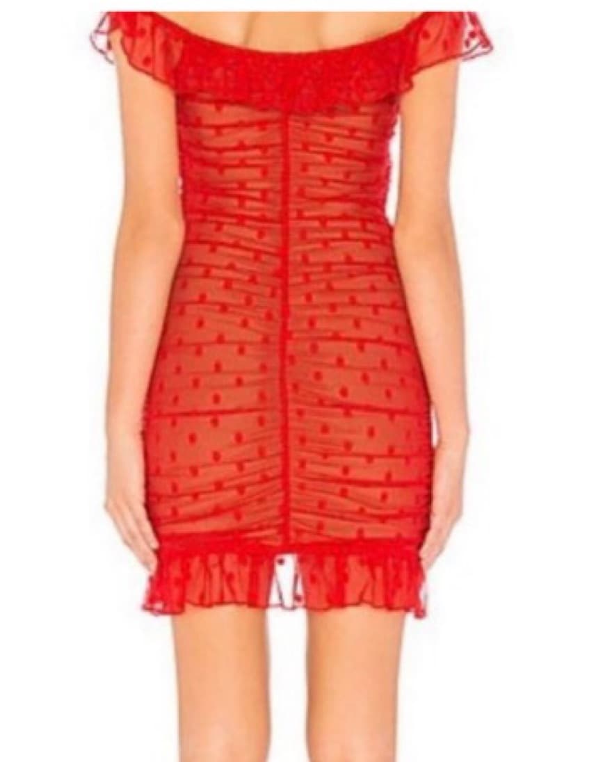 Revolve Majorelle Bandit Red Dress - Image 2