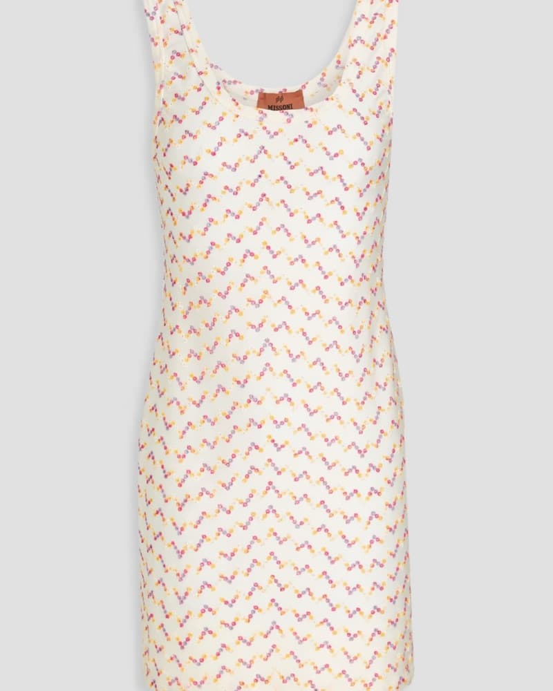 Missoni Stretch Mini Dress - Image 5