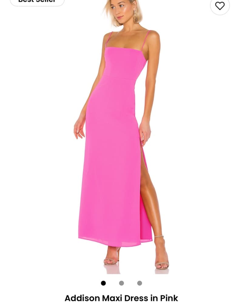 Superdown Pink Dress - Image 3