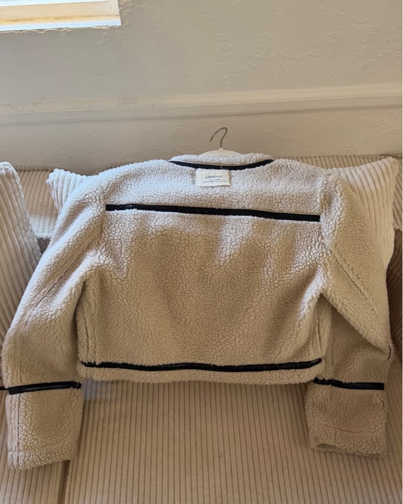 Lartigent Crop Teddy Coat  - Image 4