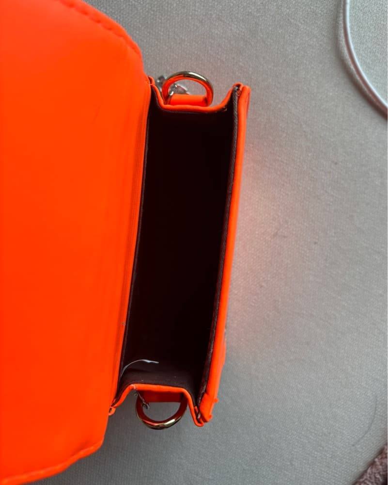 Orange NY Mini purse - Image 4