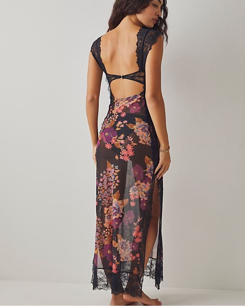 Free People Suddenly Fine Maxi Slip Dres - Image 3