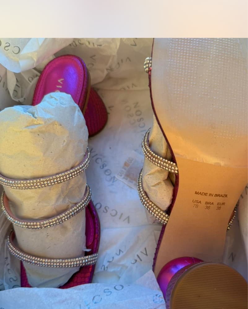 Mia Heels pink & Purple - Image 2