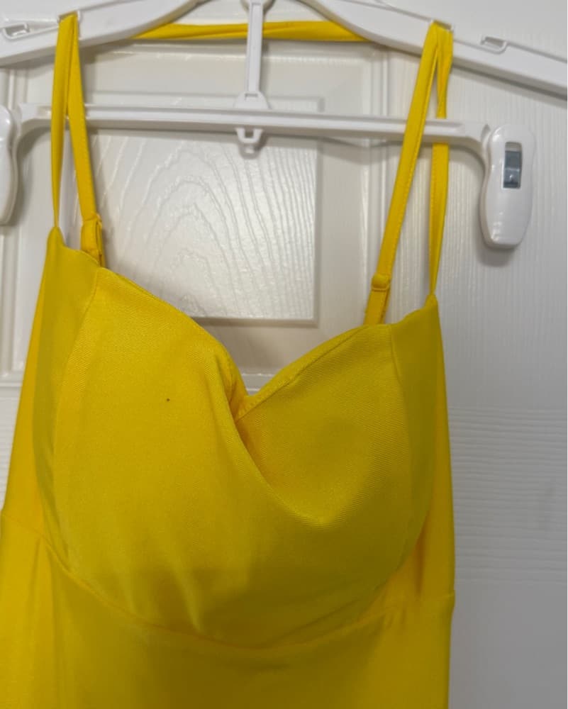 Shein Vibrant Yellow Maxi Dress - Image 3