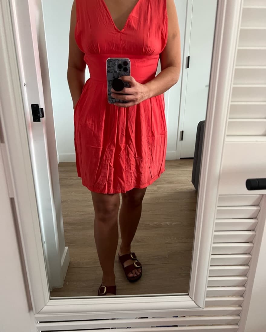 Pink Mango Mini Dress - Image 1