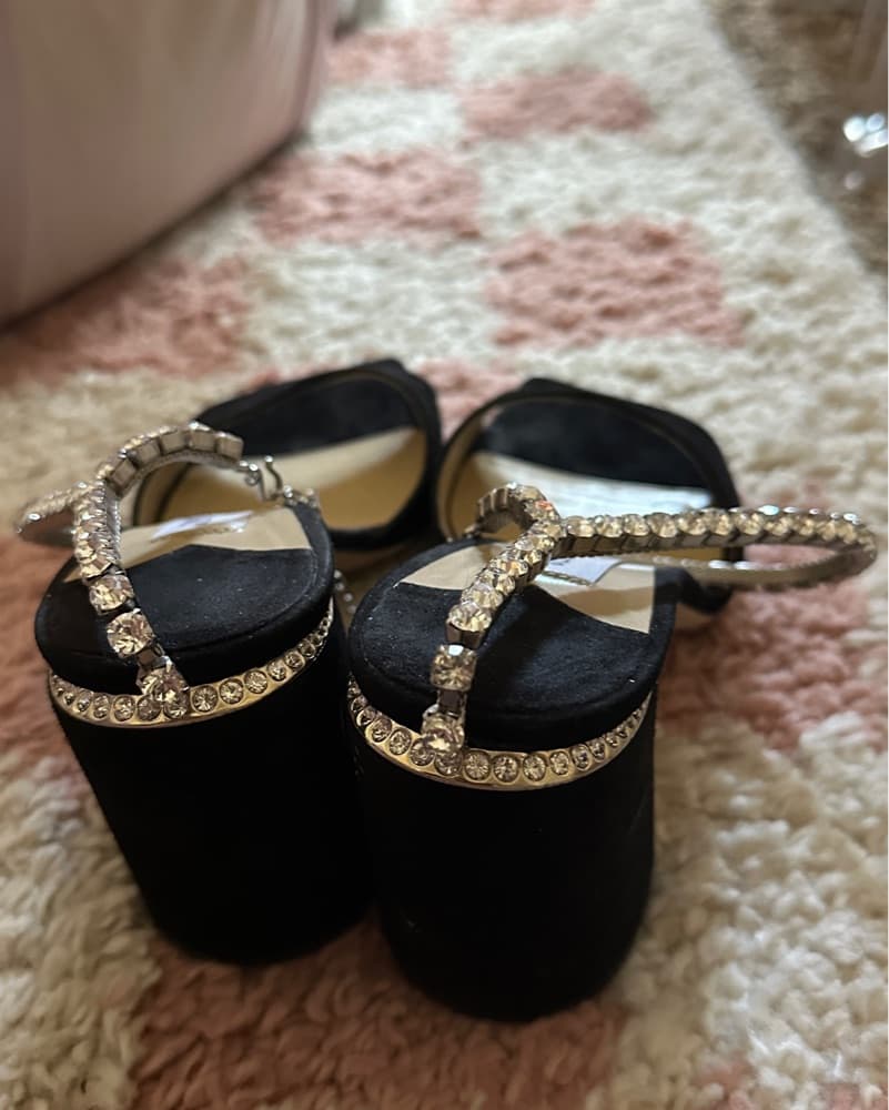 Jimmy Choo Saeda Block Heel Sandal - Image 4