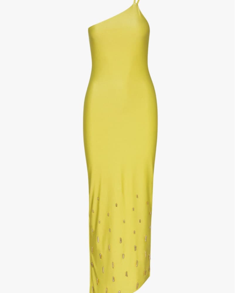 baobab palomino Yellow Formal Dress - Image 4