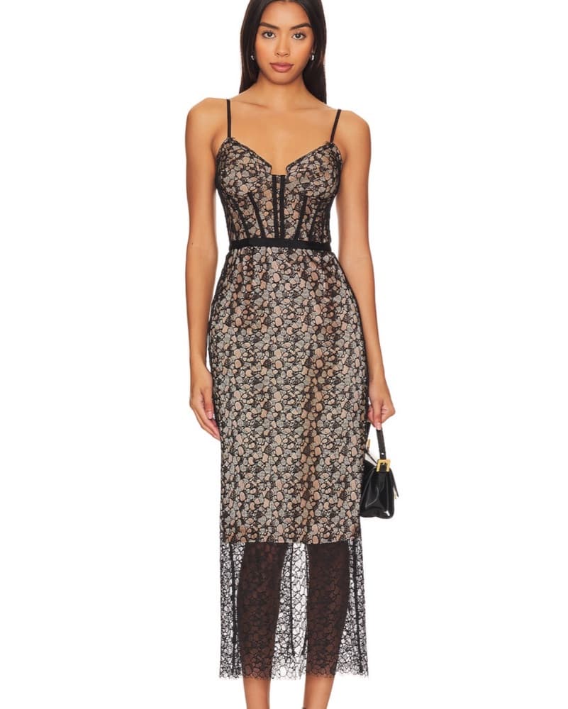 Simkhai Ruth Bustier Midi Dress - Image 3