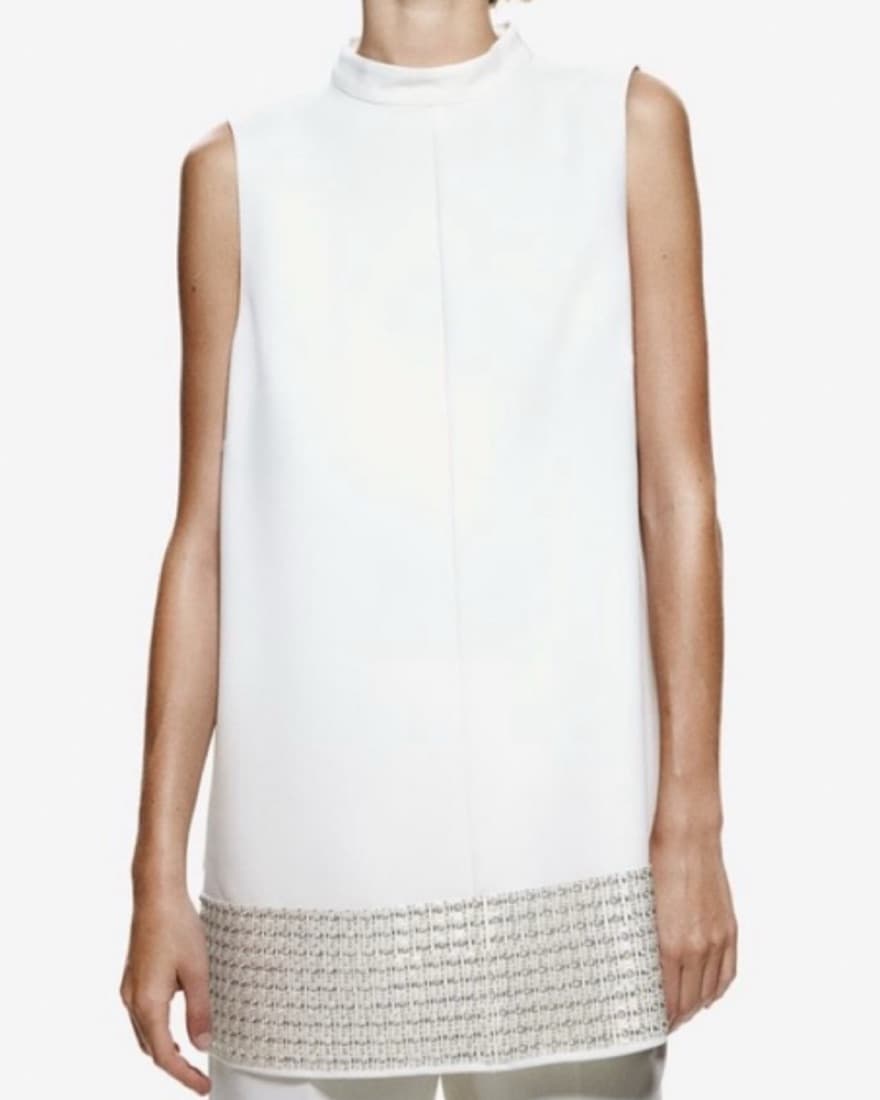 Shift High Neck Embellished Dress  - Image 1