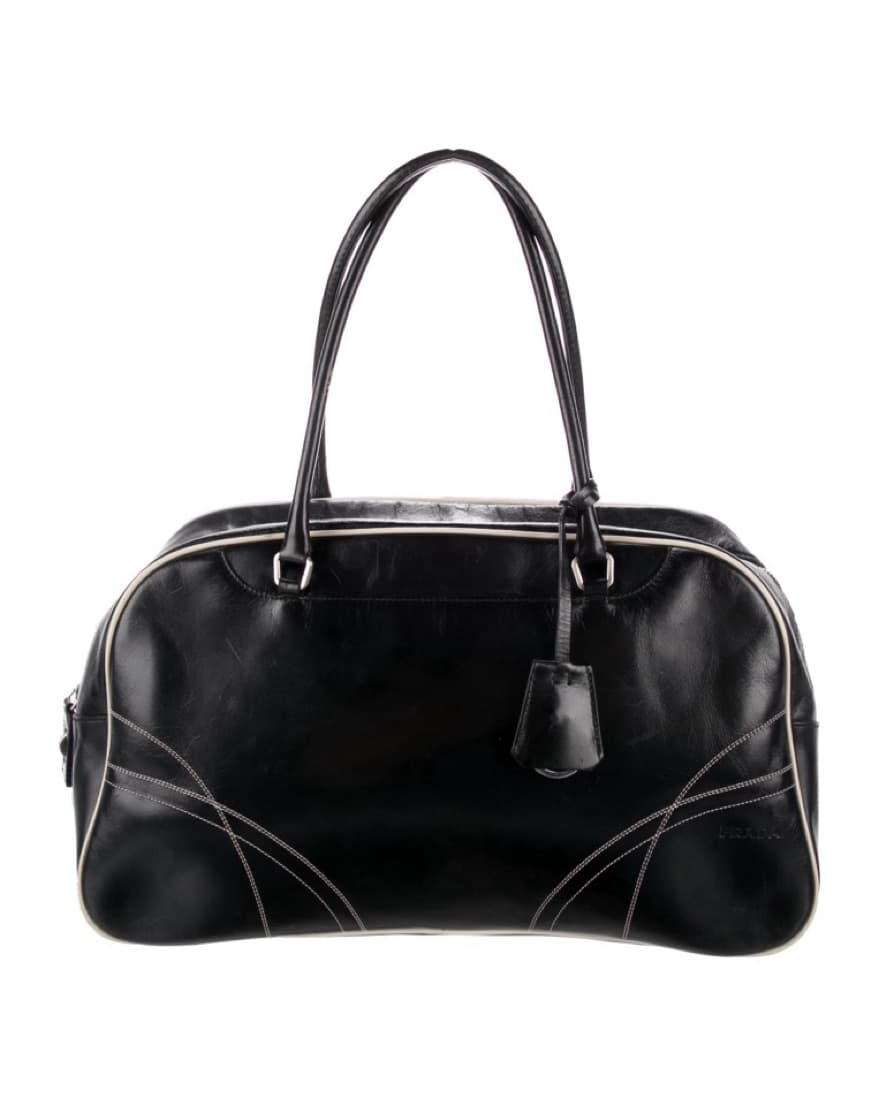 Prada Vitello Sport Bowler Bag - Image 1