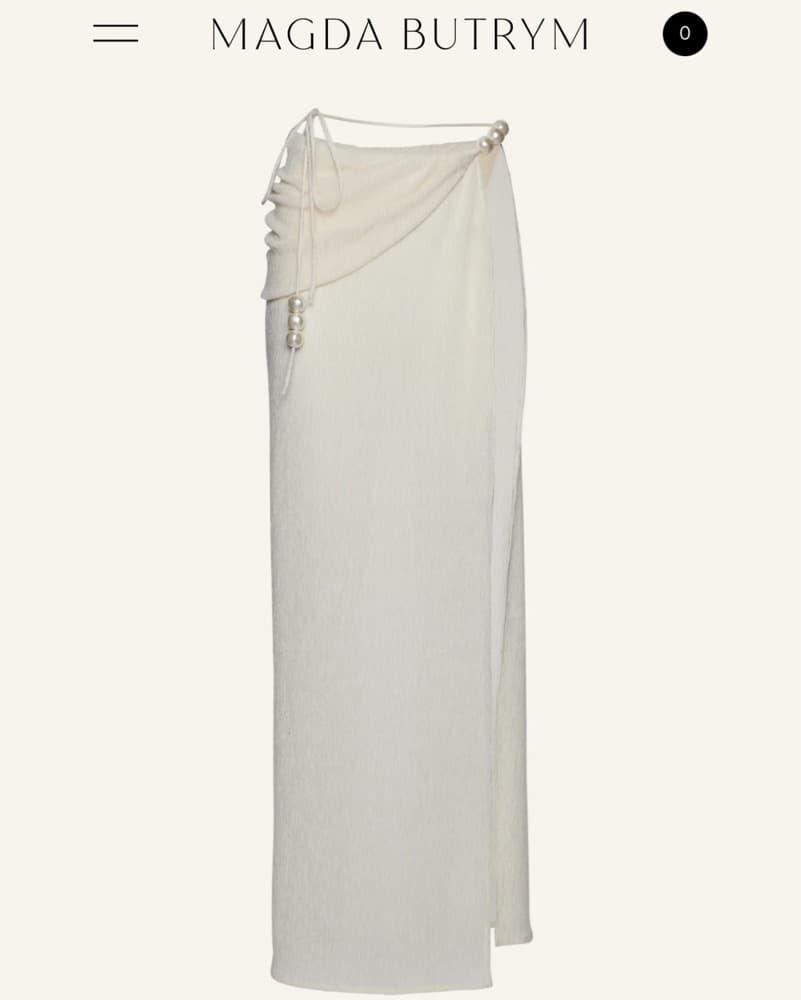 $1,295 Magda Butrym Beach Skirt - Image 3