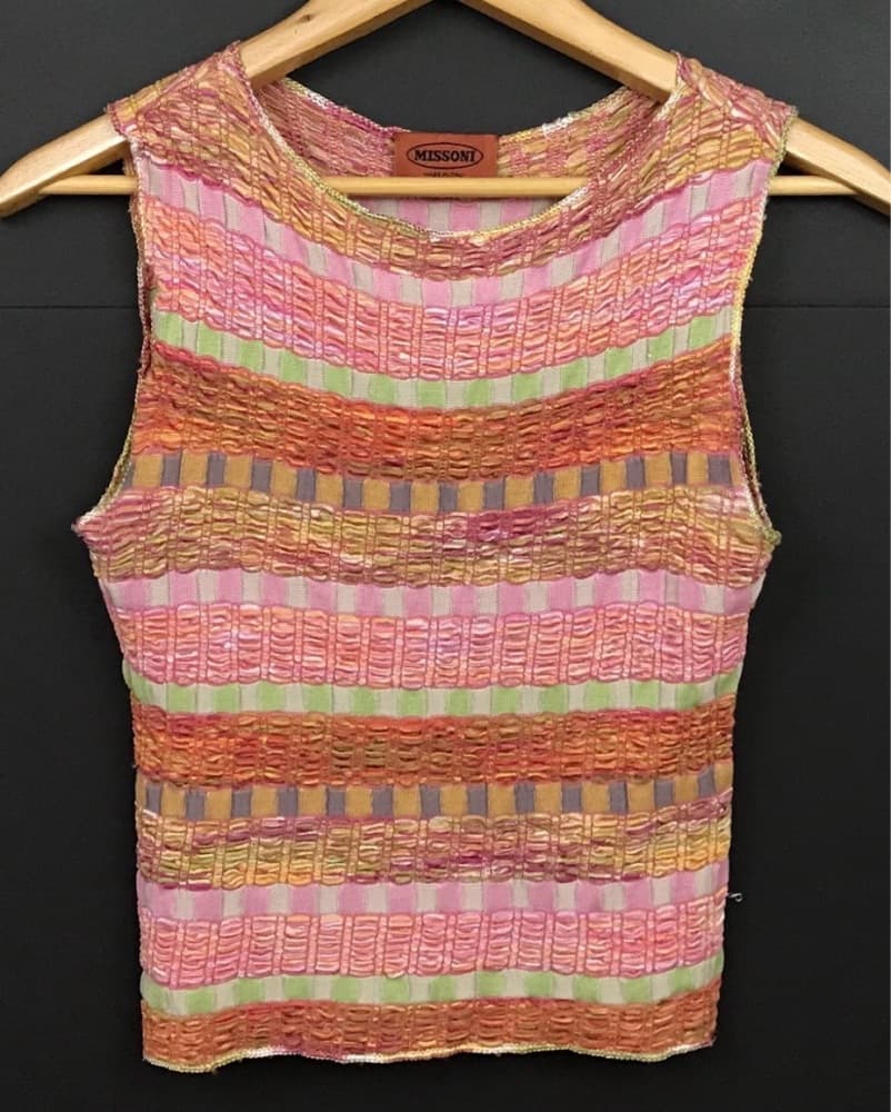 Missoni Patterned Knit Top - Image 1
