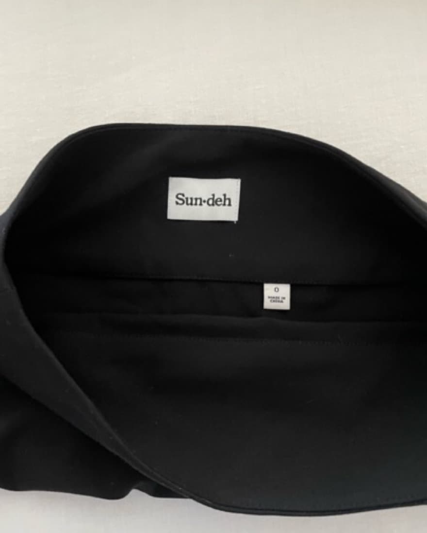 Aritzia Black Mini Skirt  - Image 2