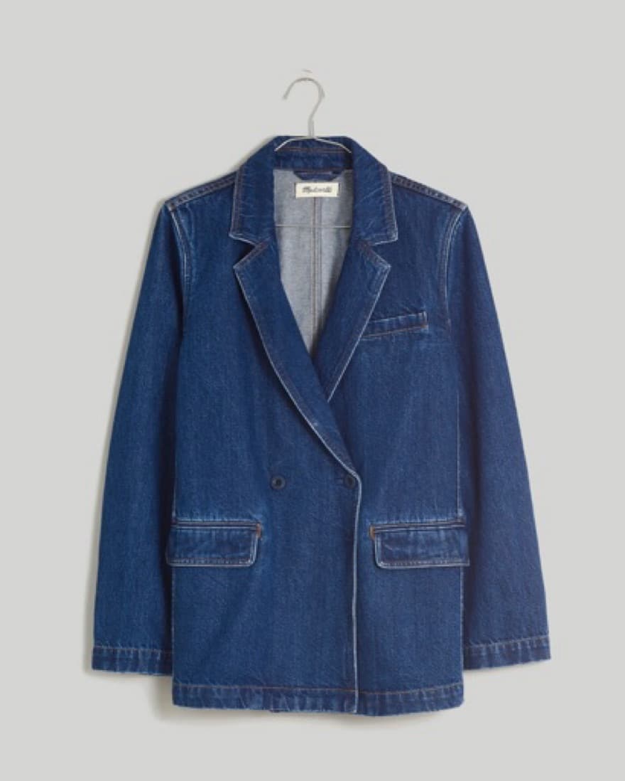 Madewell Denim Blazer in Deardorff Wash - Image 1