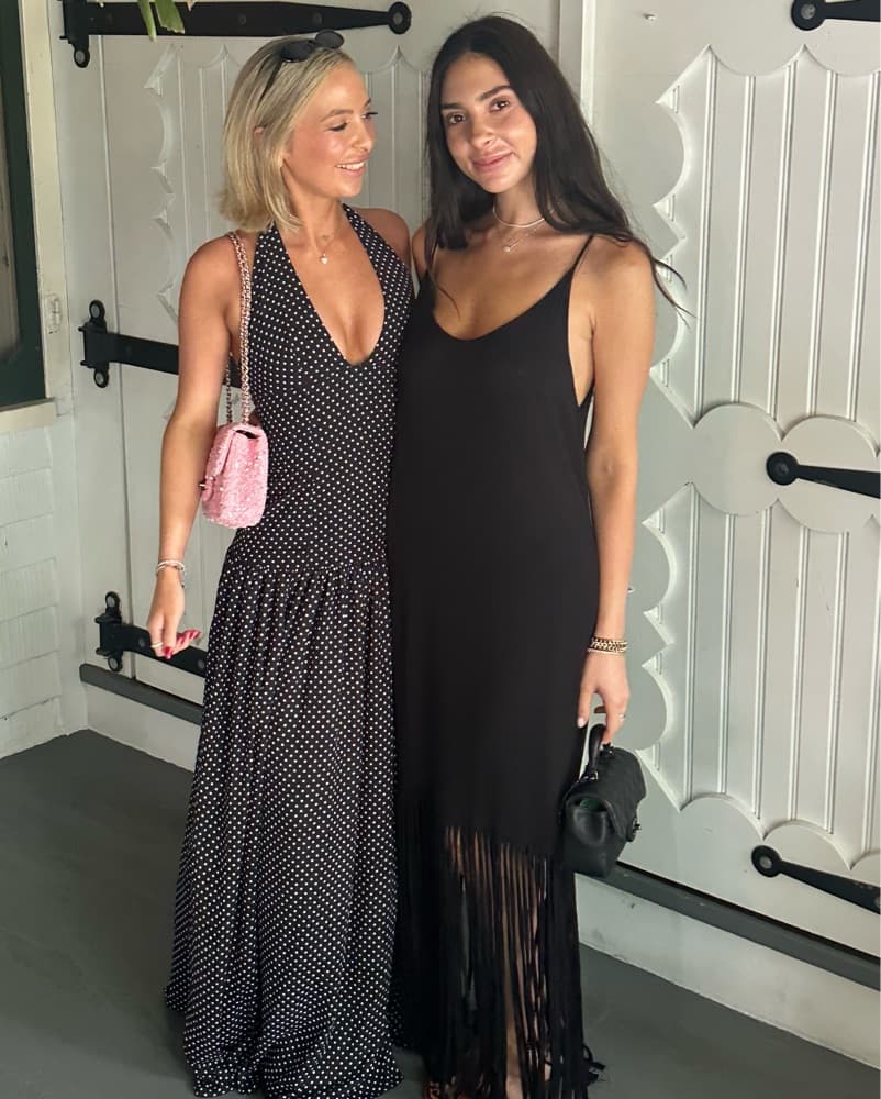 Montow Black Fringe Dress  - Image 1