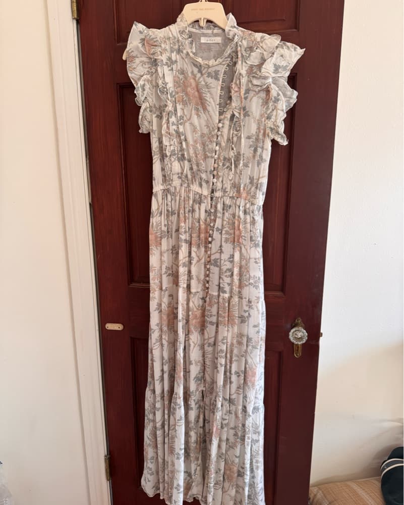 Doen Carnation Dress In Salt Summer - Image 3