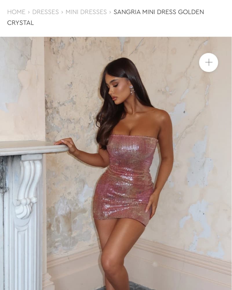 Outcast Sequin Mini Dress  - Image 2