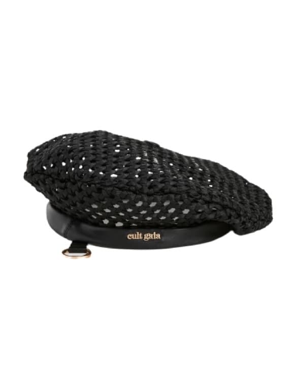 Cult Gaia Dondi Beret Hat Accessory - Image 3