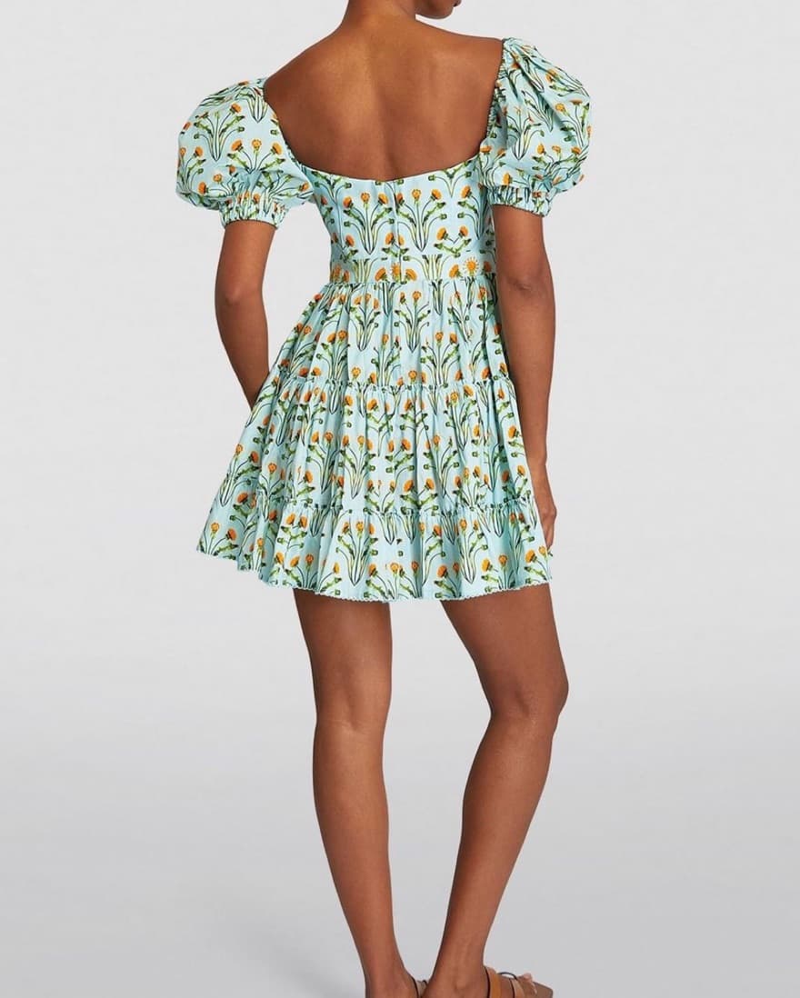 Agua Bendita Manzanilla Mini Dress - Image 3